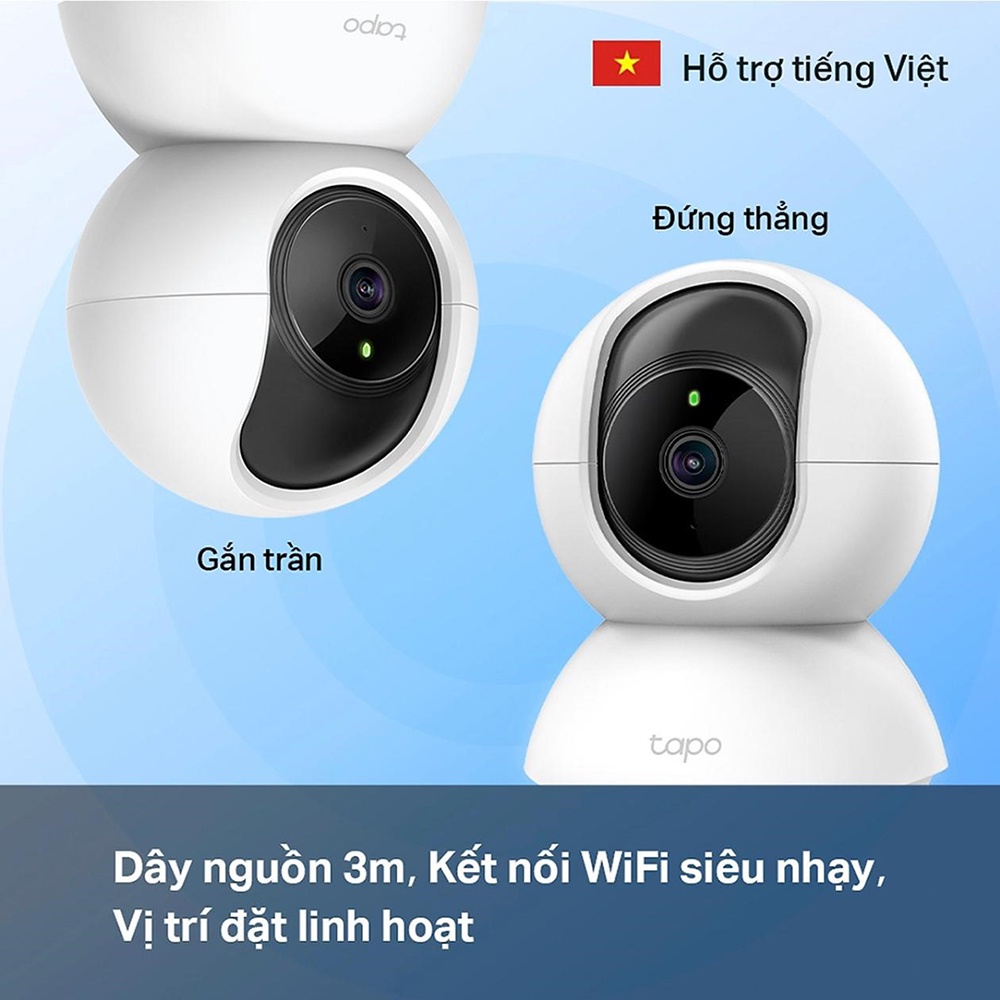 Camera IP Wifi TP-Link Tapo C200 360° 1080P - Chính hãng