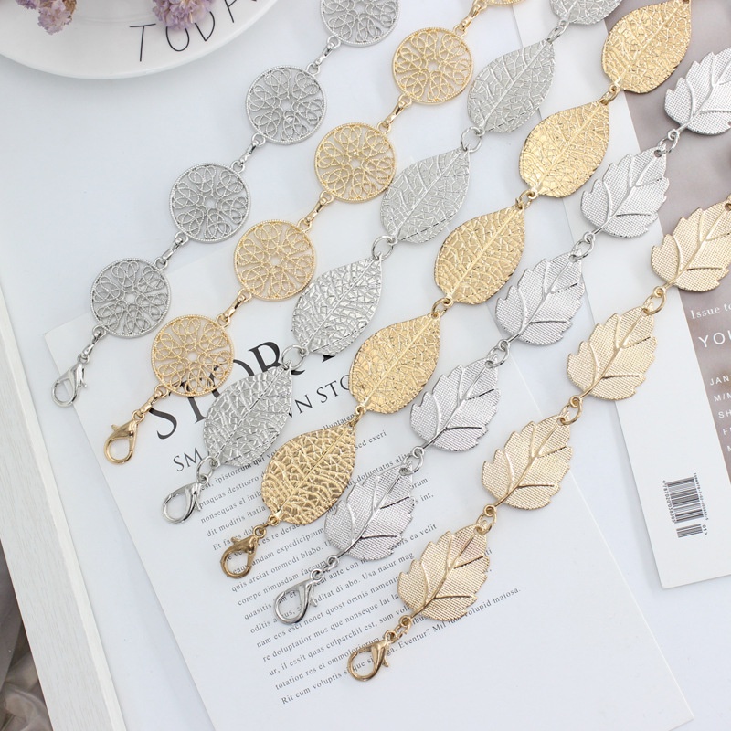 Bộ sự tậpThắt lưng kim loại Vintage cho váy áo