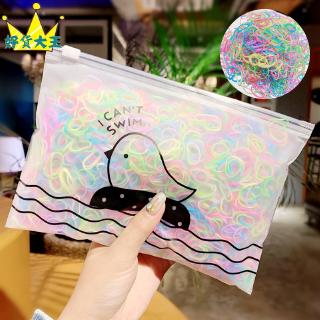 Dây cao su nhỏ siêu nhỏ Dây cao su dùng một lần Dây buộc tóc Dây cao su cho bé gái Dây cao su cho bé Dây buộc tóc Dây đầu nhỏ tươi Dây buộc tóc Phụ kiện tóc Kéo chắc chắn Tóc đàn hồi cao không thể phá vỡ