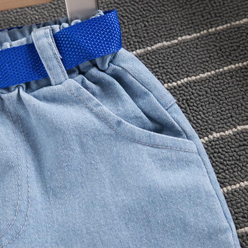 Quần Dài Cotton Màu Trơn Mềm Mại Cho Bé Gái