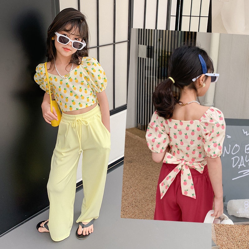 Set Áo Thun Ngắn Tay + Quần Short Dễ Thương Cho Bé