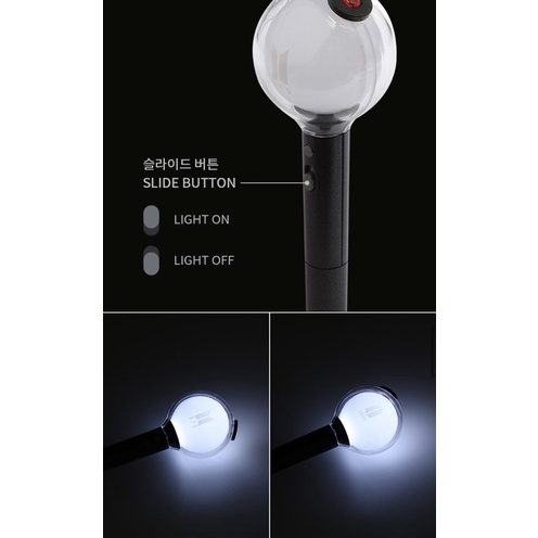 Bút BTS OFFICIAL LIGHTSTICK PEN SE, Bút lightstick ver SE có thể không lên đèn