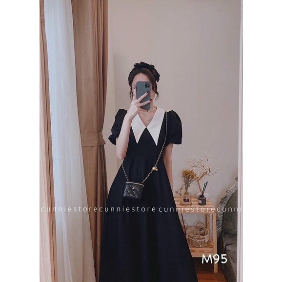 ĐẦM CỔ SƠ MI DÁNG DÀI PHONG CÁCH HÀN BIGSIZE ( Bèo Béo Bigsize )