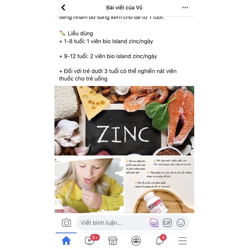 Kẹo Kẽm Bio ZinC hình Gấu cho bé