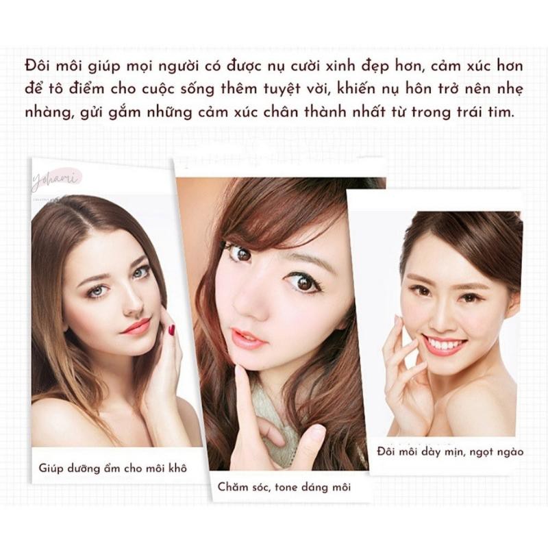 Mặt Nạ Dưỡng Môi Collagen BIOAQUA Mặt Nạ Dưỡng Ẩm Căng Bóng Cho Đôi Môi Luôn Mềm Mại Quyến Rũ Hồng Hào Trẻ Trung