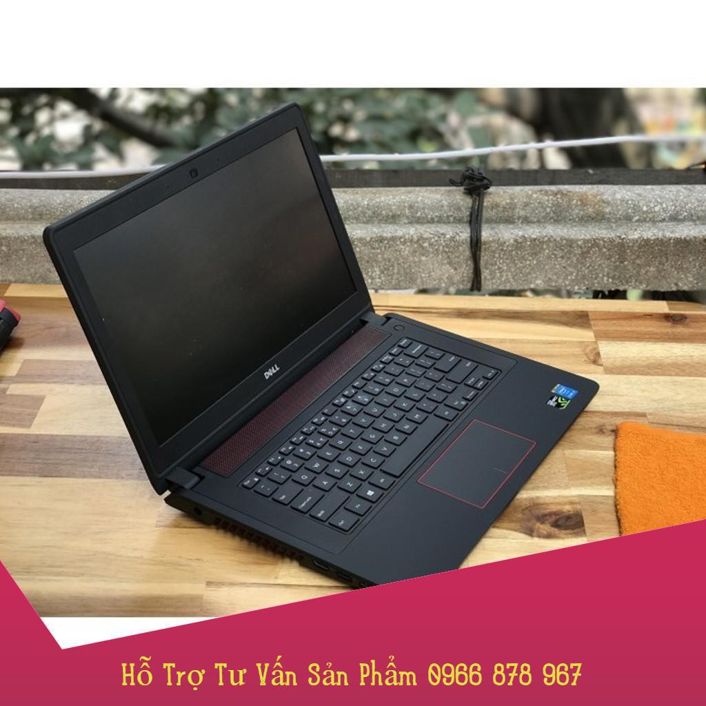 Laptop Cũ Dell inspion 7447: Core i5-6300h, Ram 8Gb, Ổ Cứng ssd128G + Hdd500G,  Vga Rời Gtx850, Màn Hình 14.0Fhd