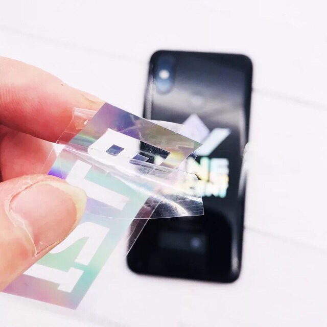 Hologram sticker BTS, Blackpink, Seventeen, Twice, EXO, Got7