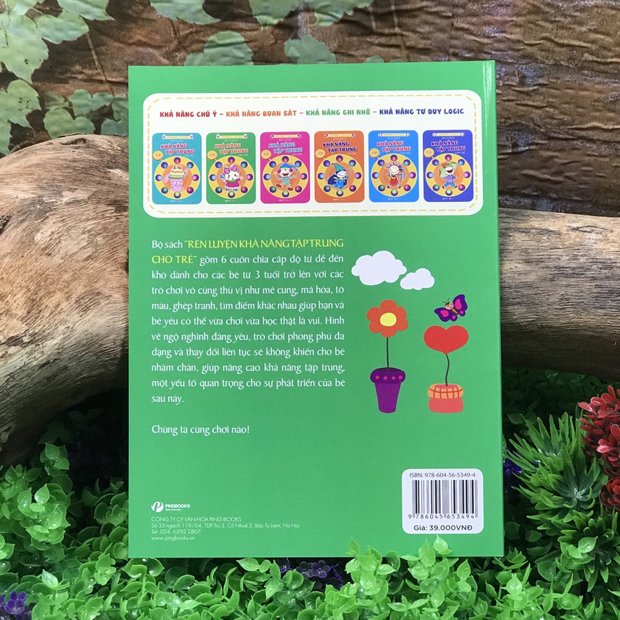 Sách - Rèn Luyện Khả Năng Tập Trung Cho Trẻ - Tập 2 | BigBuy360 - bigbuy360.vn