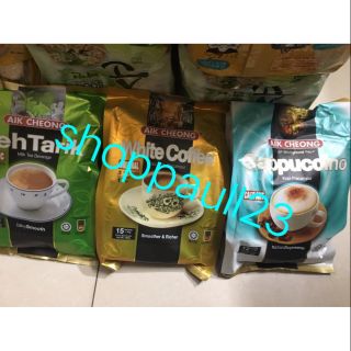 Cà phê, trà sữa, cappuccino Aik Cheong