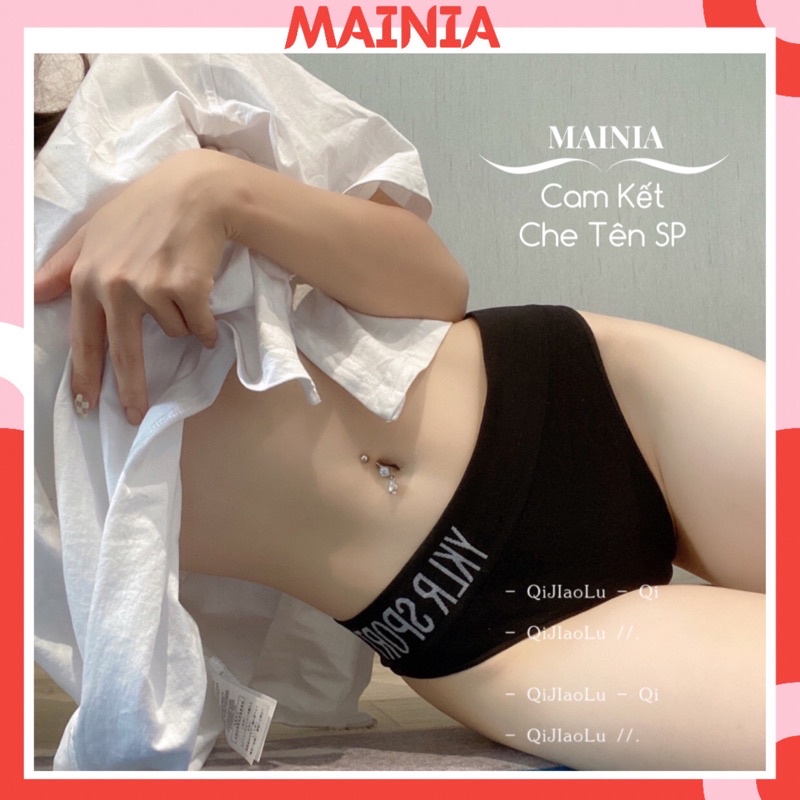 Quần Lót Nữ Lọt Khe Cạp To Dáng Thể Thao Siêu Mịn Siêu Co Giãn Sexy Mainia Shop