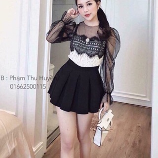 [GIÁ HUỶ DIỆT] Chân Váy Quần Xếp Ly Basic