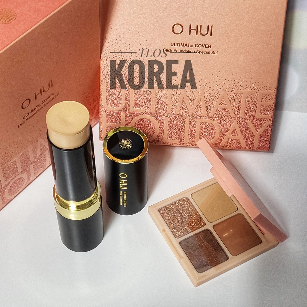 Sét kem nền dạng thỏi Ohui siêu che khuyết điểm, kiềm dầu và giữ tone cả ngày - OHUI Ultimate Cover Stick Foundation