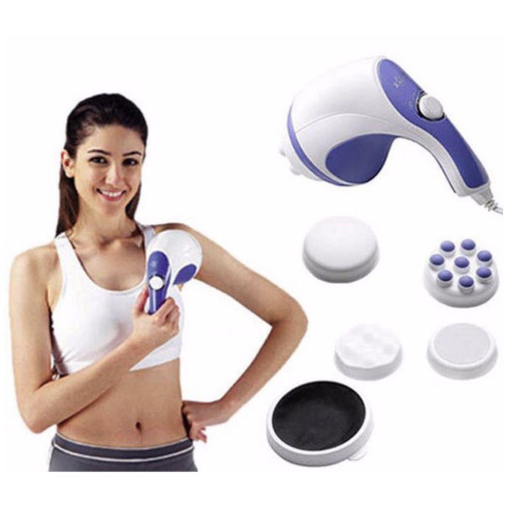 Máy massage trị liệu Relax and Spin Tone đánh tan mỡ bụng giải tỏa mệt mỏi squishyshop664