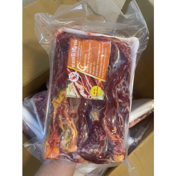 Dẻ sườn bò nhập khẩu 1 kg chỉ ship Hà Nội