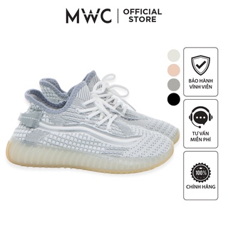 Giày MWC 0666 - Giày Thể Thao Nữ, Sneaker Nữ Vải Dệt Đế Bằng Êm Chân