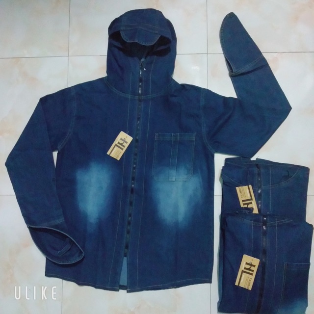 Áo Chống Nắng Nam  ⚡️FREESHIP⚡️ Vải Bò Jean Cao Cấp, Chống Nắng, Chống Bụi | BigBuy360 - bigbuy360.vn