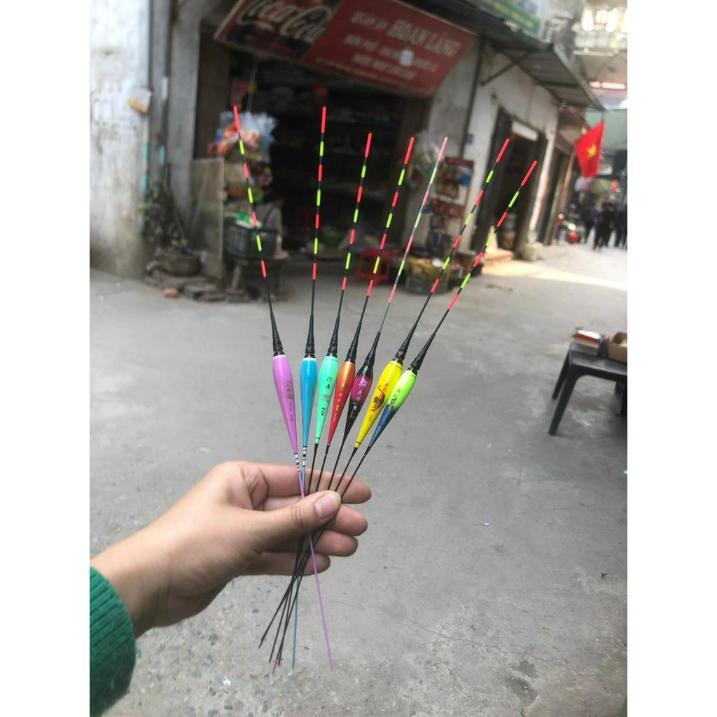 Phao câu cá điện, phao câu ban đêm giá rẻ kèm pin