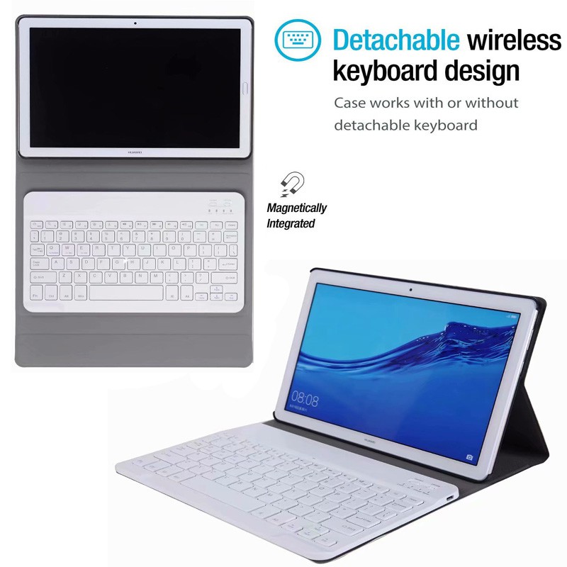 Bao Da Kèm Bàn Phím Bluetooth Cho Huawei Mediapad T10S T5 M5 M6 Matepad 10.4 Matepad Pro 10.8