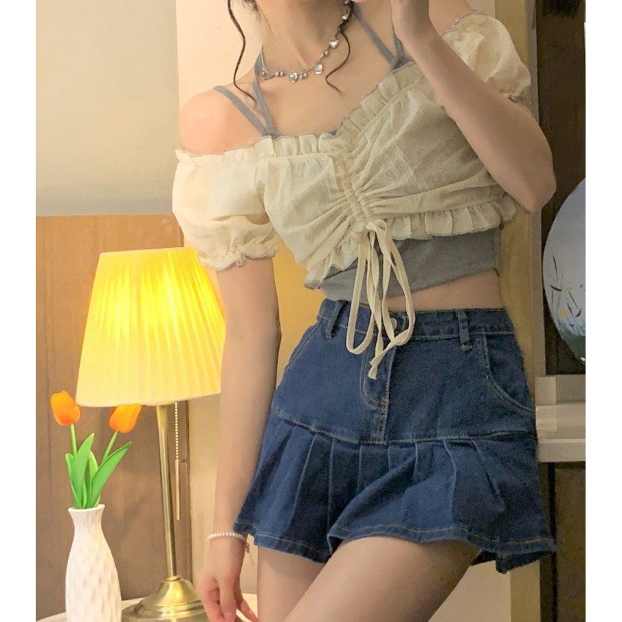 Áo Crop tap Thết Kế Hap Thời Trong