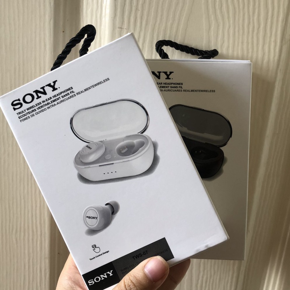 🍄 <Mã Giảm Nhiều>Tai Nghe Khong Dây Bluetooth Sony TWS D76 Cao Cấp, Chất Âm Trầm Ấm Rất Trong, Nhỏ Gọn Nghe Nhạc Đến 6h