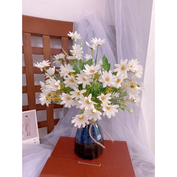 Cốc hoa để bàn, hoa decor trang trí mini (nhiều mẫu)