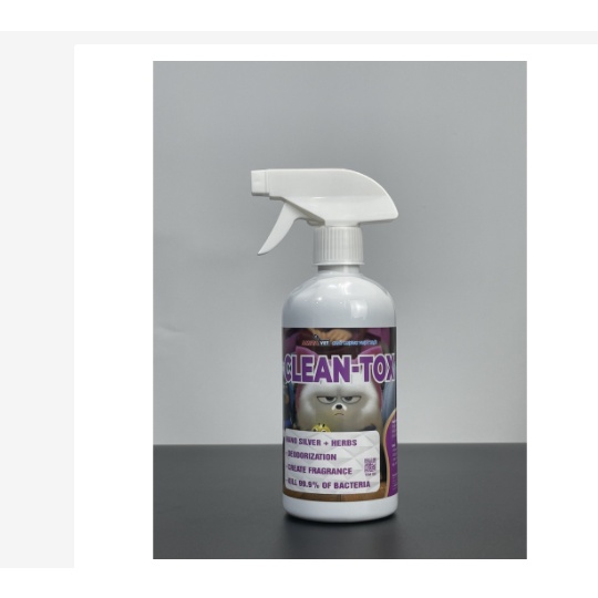 Xịt Khử Mùi Hôi Chó Mèo Clean Tox  Chai 500ml