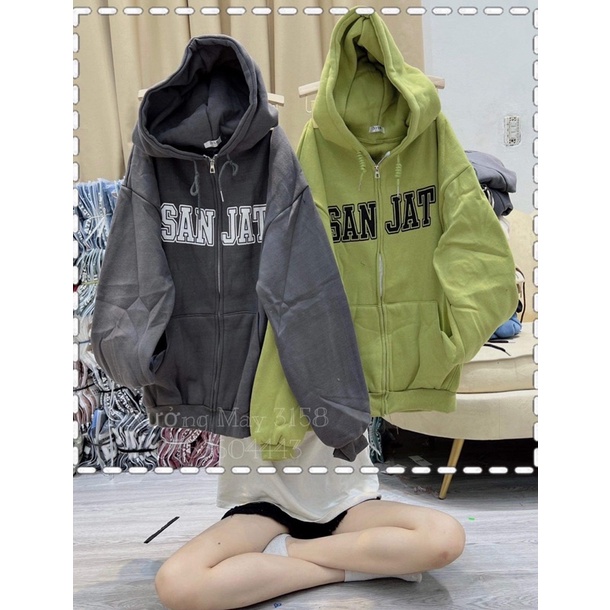 Áo khoác nỉ San Jat H2A988