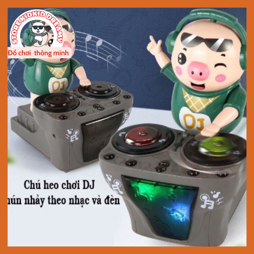 Đồ chơi DJ heo phát nhạc cho bé