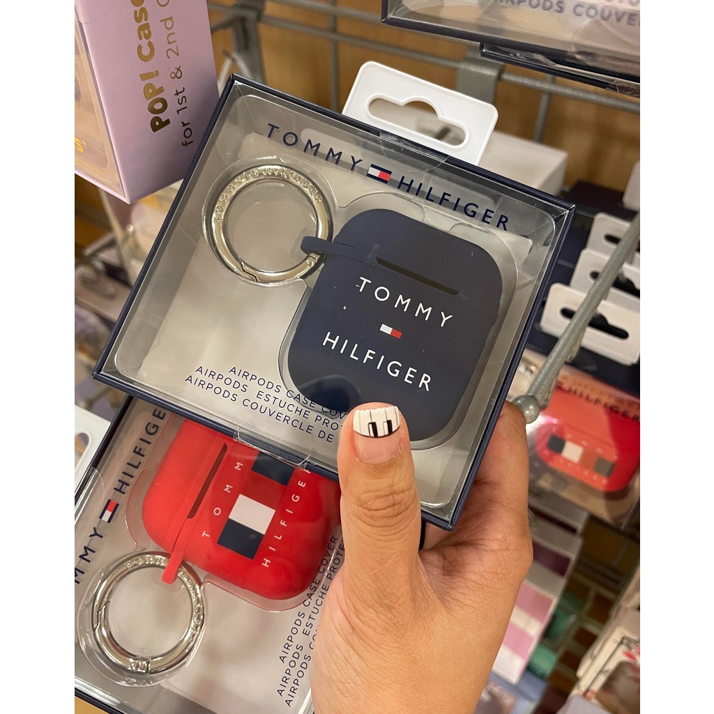 Ốp Airpod 1,2 Tommy Hilfiger