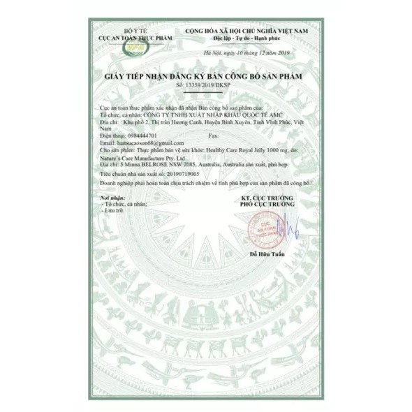 Sữa ong chúa Úc hiệu Healthy Care 1000mg 365 viên - Healthy Care Royal Jelly - chemisthouseaus