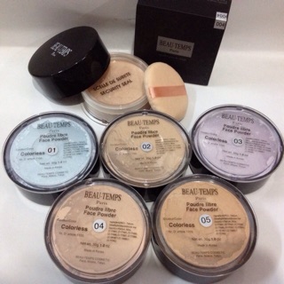 Phấn Phủ Bột Điều chỉnh tông da Beautemp