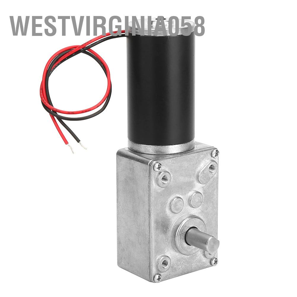 Có thể bán buôn Tốc độ xoắn cao Giảm động cơ hộp số điện Reversible Worm Gear Trục 8 mm 24V Westvirginia058 Hàng giao ngay