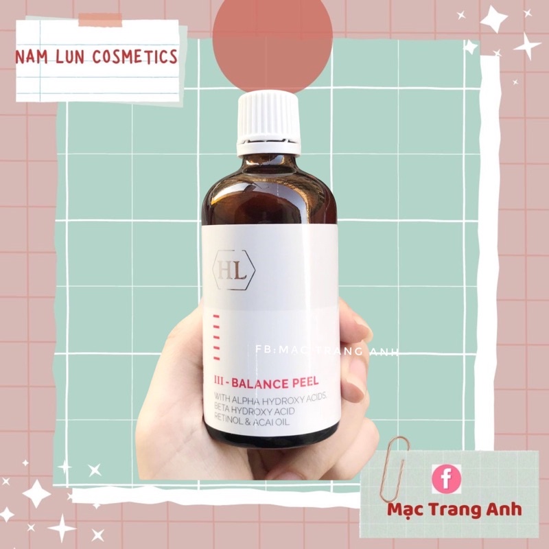 Tẩy tế bào chết HL Balance Peel 3 xử lí bã nhờn