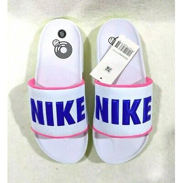 Chính Hãng Dép Nike quai ngang OffCourt Trắng Hồng