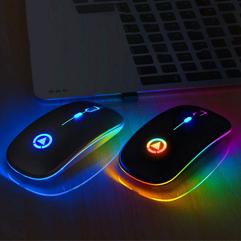 Chuột Quang Gaming Yindaao Không Dây 4 Phím Led 1600 Dpi