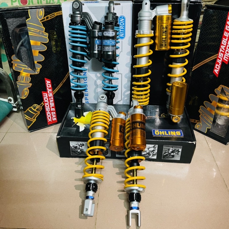 Phuộc ohlins nitron sh việt nam các đời
