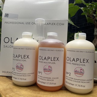 Bộ phục hồi tóc HƯ TỔN Olaplex Bond Perfector 525mlx3