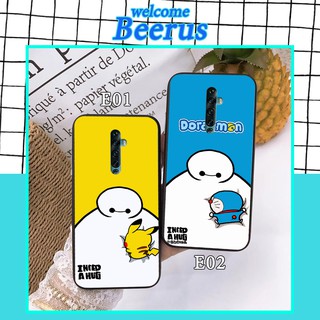 Ốp lưng Oppo Reno 2F ❤️ FREESHIP ❤️ in hình Baymax Pikachu Doremon Shin Vô Diện Flame Luffy