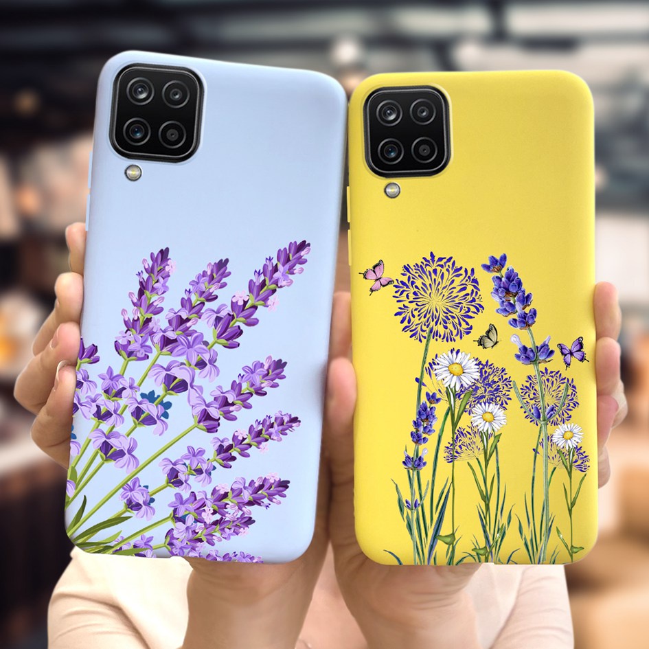 Ốp điện thoại mềm chống sốc hợp thời trang cho Samsung Galaxy A12 M12 A12 F12 SM-A125F