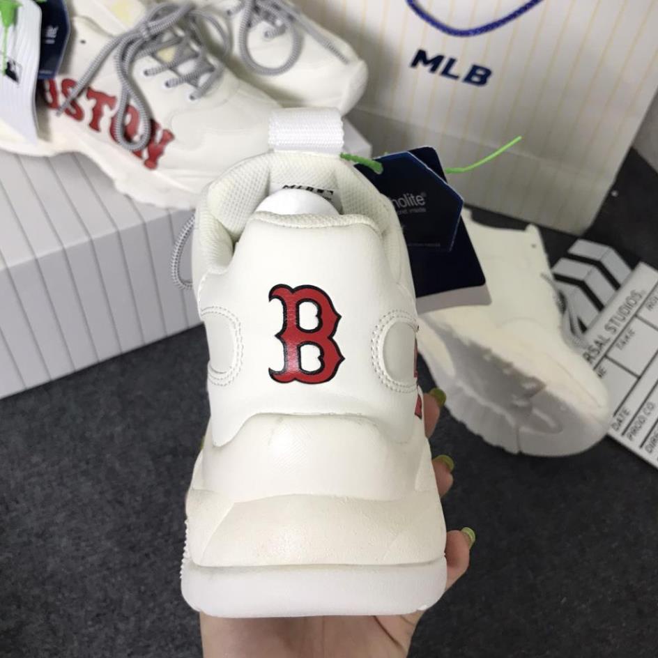 [Freeship+Box+Bill] Giày Sneaker 𝗠𝗟𝗕 Boton, Giày Thể Thao Boston Da Bò Cao Cấp Tăng Chiều Cao HotTrend đế tách bản chuẩn