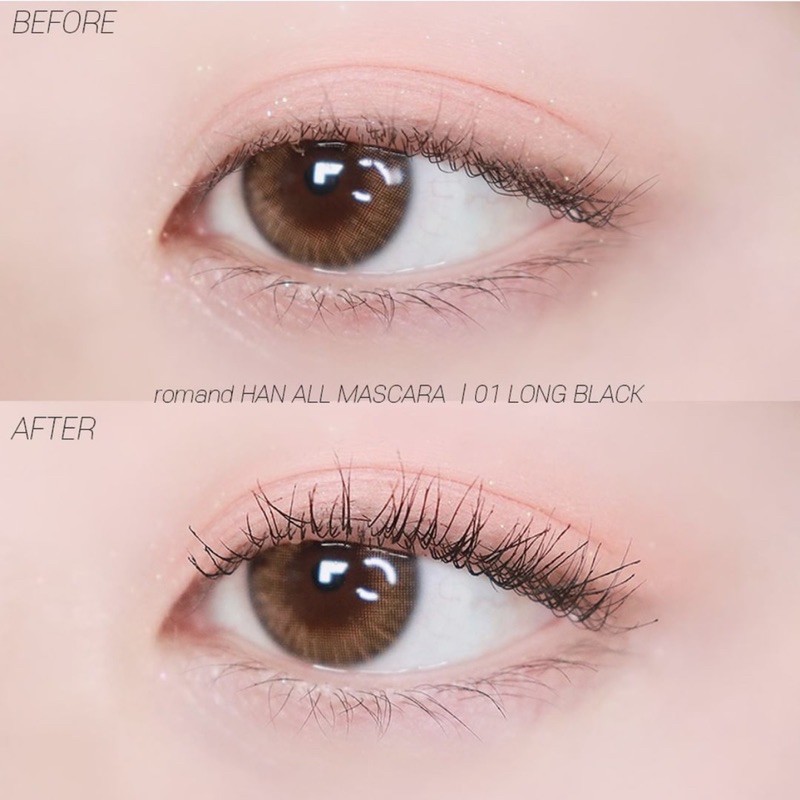 [Hot New] Chuốt Mi Siêu Dài Và Cong Mi Tự Nhiên, Chống Trôi Hiệu Quả Romand Han All Fix Mascara | BigBuy360 - bigbuy360.vn