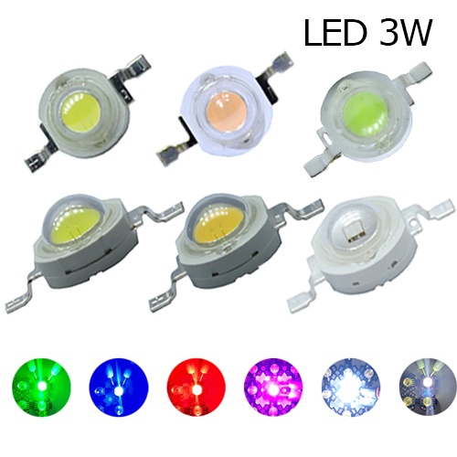 LED 3W, Nhân Led Luxeon 3W loại tốt