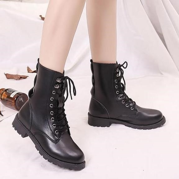 [SALE XẢ HÀNG]   GIẦY BỐT DA NỮ PHONG CÁCH HÀN QUỐC | BigBuy360 - bigbuy360.vn