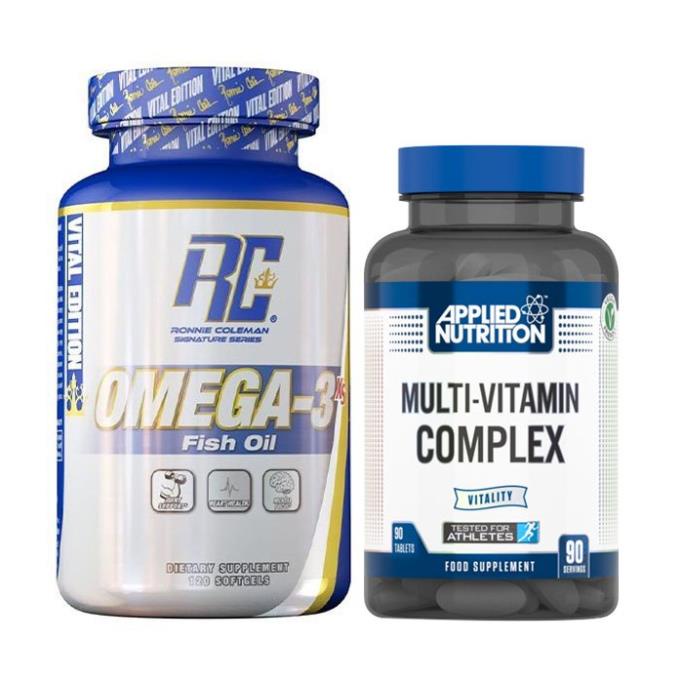 [DATE 01/2024][GIÁ TỐT NHÂT] RONNIE COLEMAN OMEGA XS 120 VIÊN | Omega 3 Cung Cấp Chất Béo Tốt