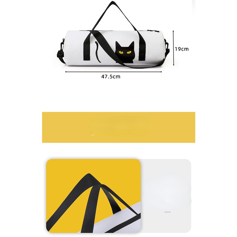 Túi Tote Du Lịch Đeo Vai Chia Ngăn Khô Và Ướt Tiện Lợi