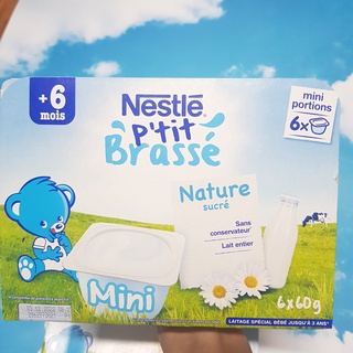 [Date 2023] Sữa chua Nestle cho bé từ 6m+ (lốc 6x60g)