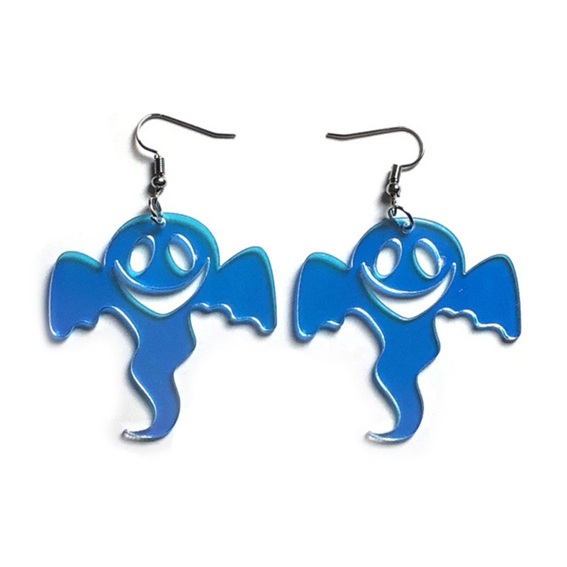 Khuyên Tai Hình Ma Bằng Acrylic Dễ Thương