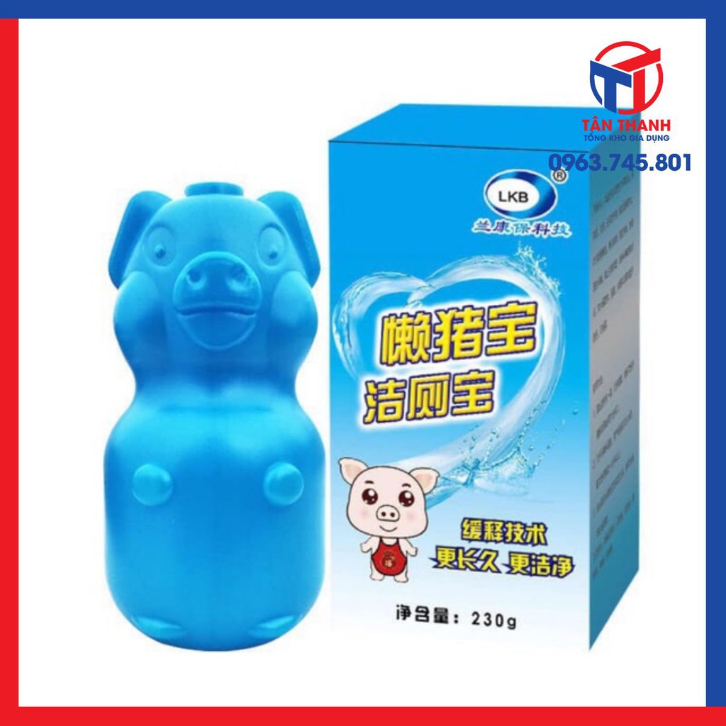 Combo 10 lọ thả bồn cầu hình lợn