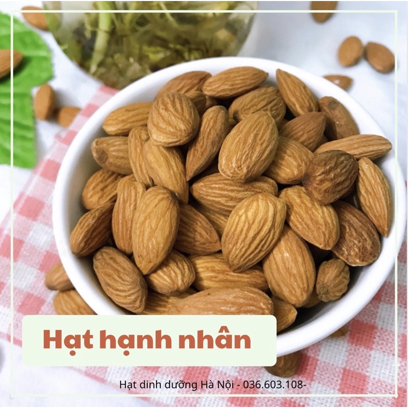 [500g] hạnh nhân Mỹ nướng giòn