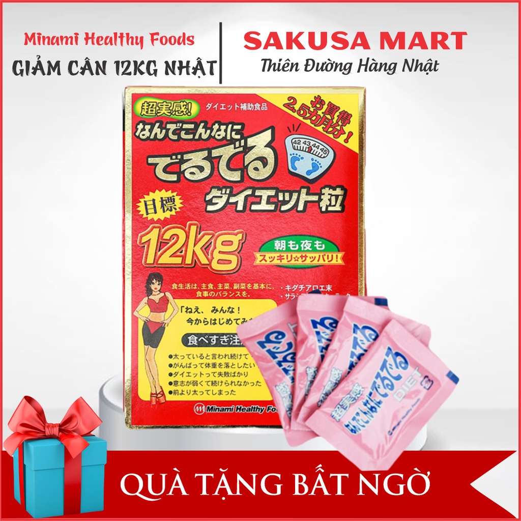 Viên Uống Giảm Cân 12kg Minami Healthy Foods Nhật Bản giảm cân an toàn